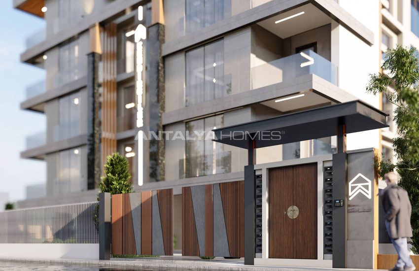 Complexe D'appartements Élégants Avec Piscine À Konyaaltı Antalya 4