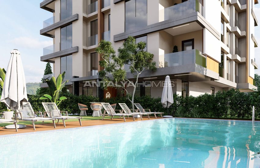 Complexe D'appartements Élégants Avec Piscine À Konyaaltı Antalya 8