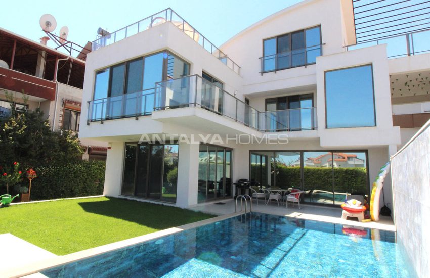 Maison Individuelle Avec Piscine Près De Golf À Belek Antalya 2