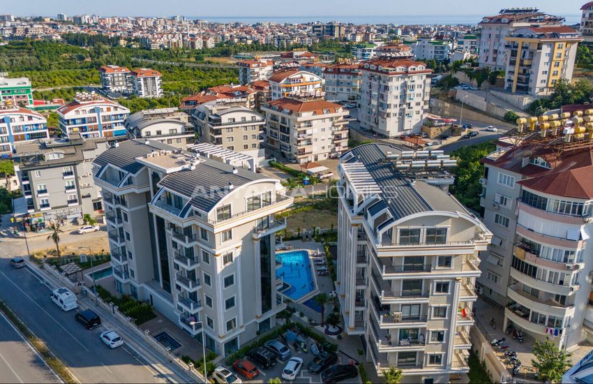 Квартиры С Видом На Город И Горы С Богатыми Удобствами В Алании 4