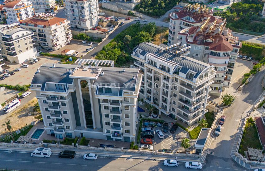 Квартиры С Видом На Город И Горы С Богатыми Удобствами В Алании 6