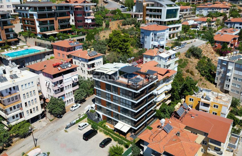 Ready-to-move Sea-view Flats in a Complex with Pool in Alanya 4
