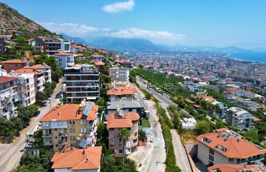 Ready-to-move Sea-view Flats in a Complex with Pool in Alanya 2