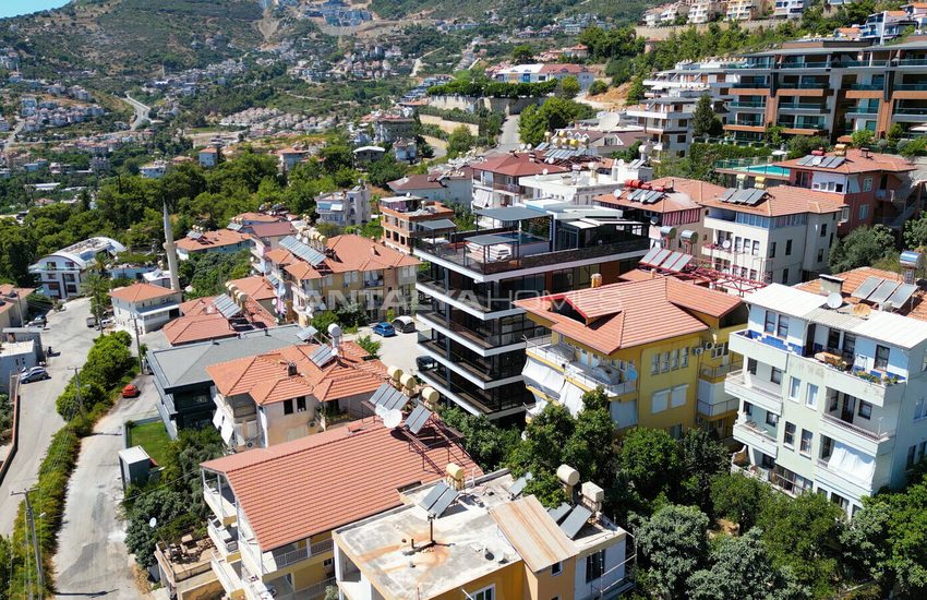 Ready-to-move Sea-view Flats in a Complex with Pool in Alanya 3