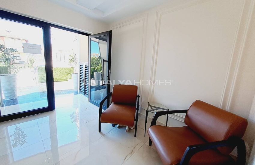 Ready-to-move Sea-view Flats in a Complex with Pool in Alanya 14