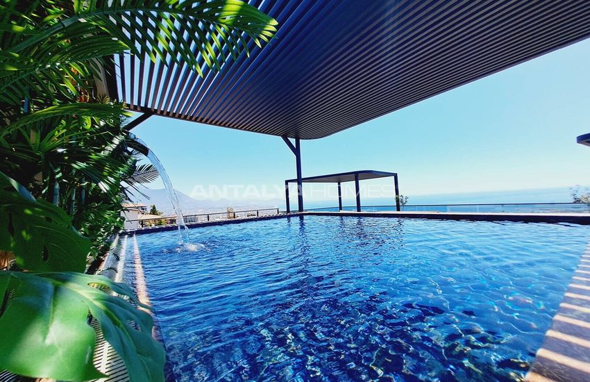 Ready-to-move Sea-view Flats in a Complex with Pool in Alanya 7