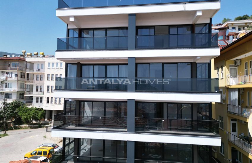 Ready-to-move Sea-view Flats in a Complex with Pool in Alanya 5