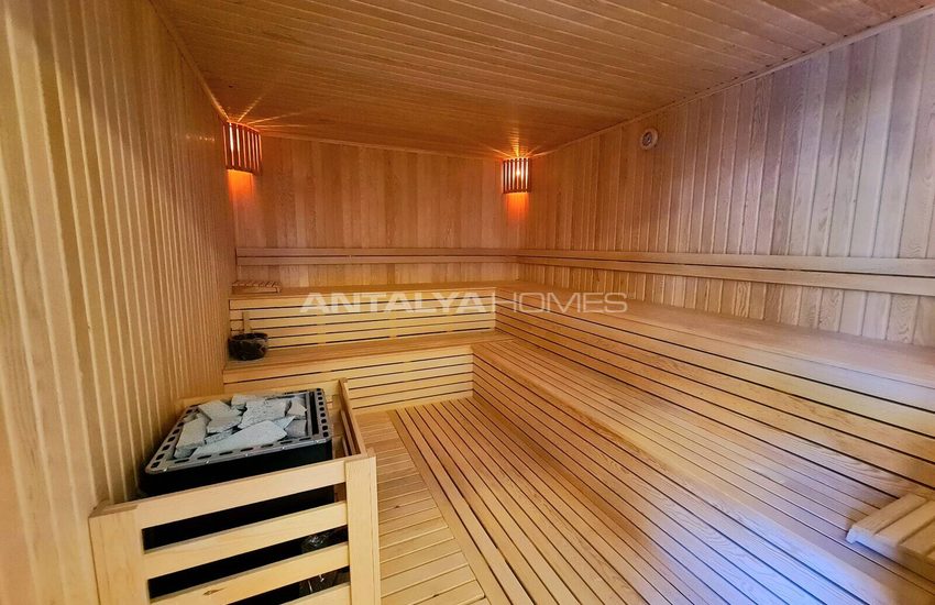 آپارتمان با نمای شهر در مجتمعی در نزدیکی امکانات رفاهی در آلانیا آنتالیا 18
