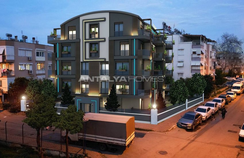 Nouveaux Appartements Près De La Vieille Ville À Antalya Muratpasa 1
