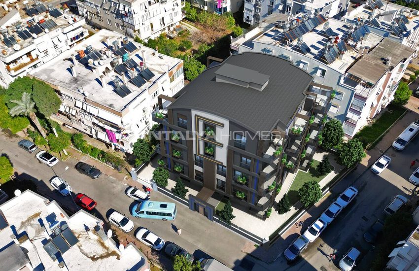 Nouveaux Appartements Près De La Vieille Ville À Antalya Muratpasa