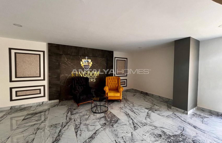 Alanya Avsallar'da Havuzlu Sitede Deniz Manzaralı Eşyalı Daire 15