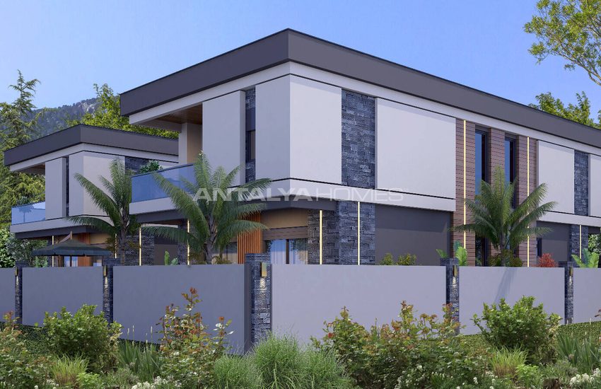 Fristående Hus Med 4 Sovrum Och Pool I Antalya Dosemealti 3