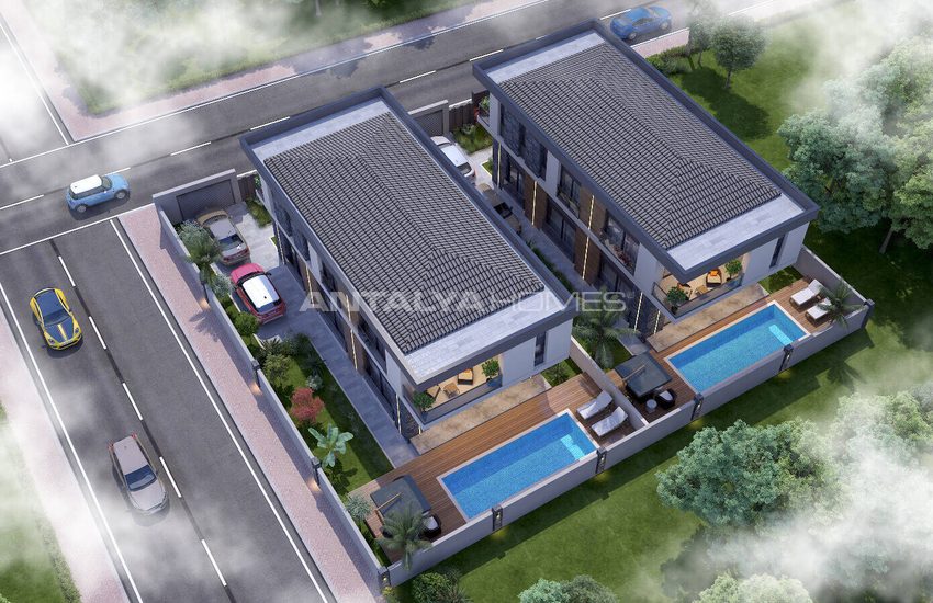Fristående Hus Med 4 Sovrum Och Pool I Antalya Dosemealti 10
