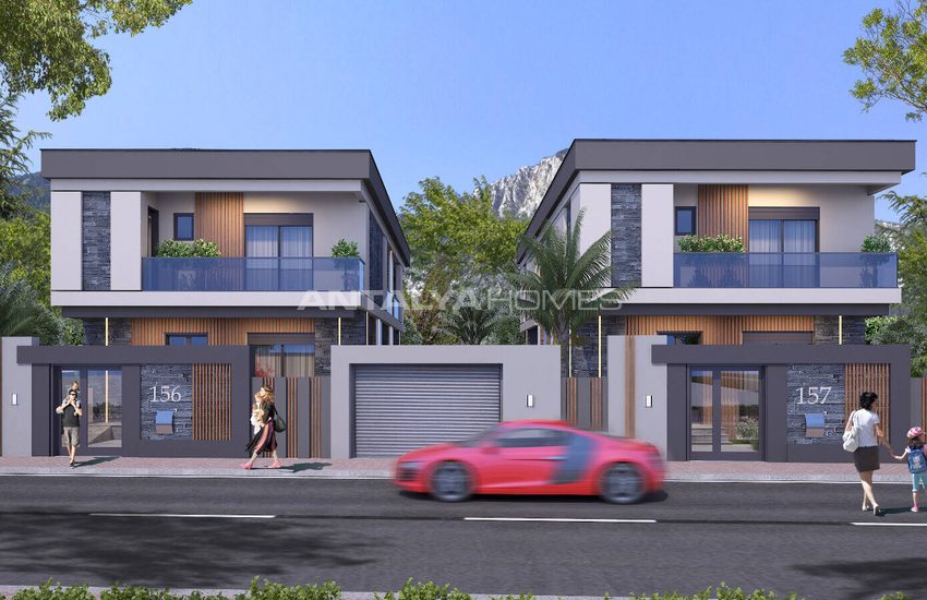 Fristående Hus Med 4 Sovrum Och Pool I Antalya Dosemealti 5