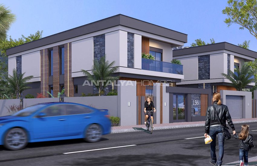 Fristående Hus Med 4 Sovrum Och Pool I Antalya Dosemealti 2
