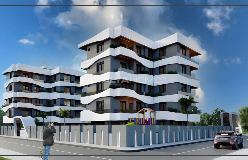 2-sovrum Lägenheter Med Pool Och Parkering I Antalya 1