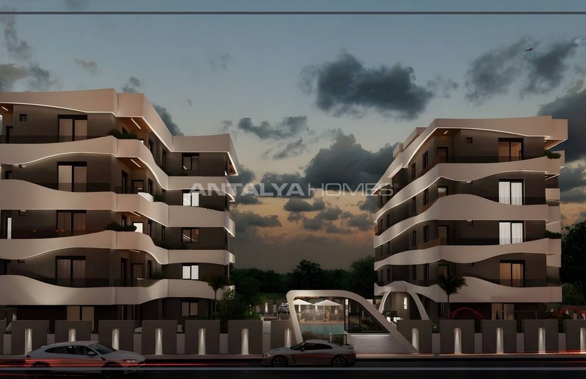 2-sovrum Lägenheter Med Pool Och Parkering I Antalya 6