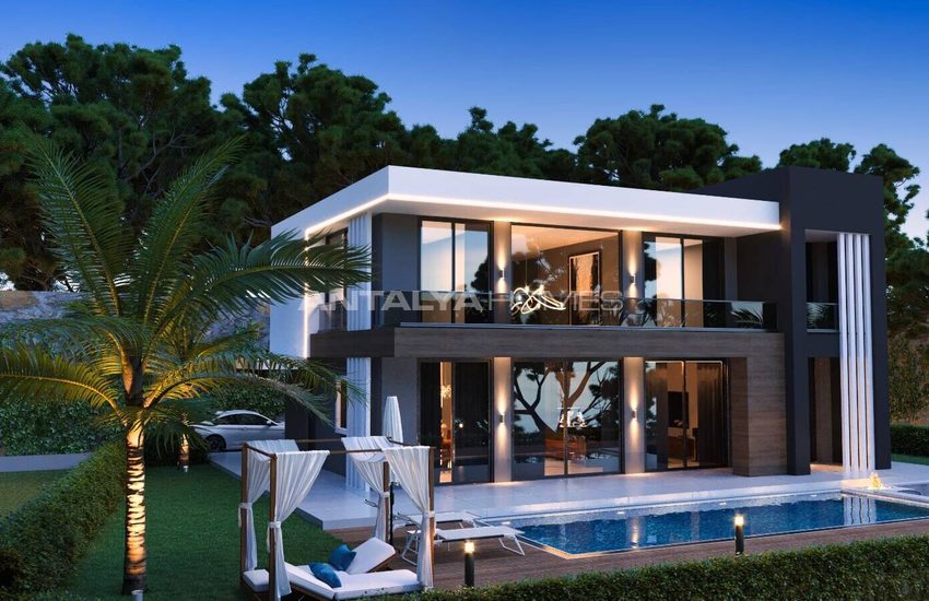 Detached Houses with Private Pools and Gardens in Alanya 8