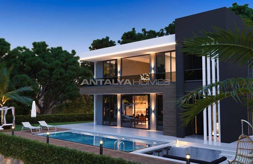 Detached Houses with Private Pools and Gardens in Alanya 9