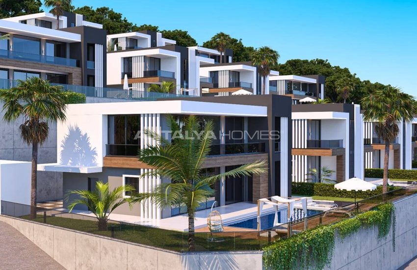 Detached Houses with Private Pools and Gardens in Alanya 2
