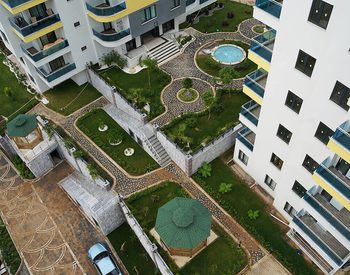 Недвижимость в Алании, Анталия в комплексе с видом на море 3
