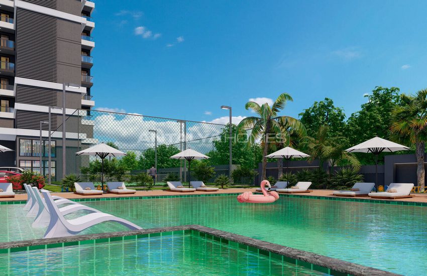 Alanya'da Yeni Projede Denize Sıfır Daireler 5