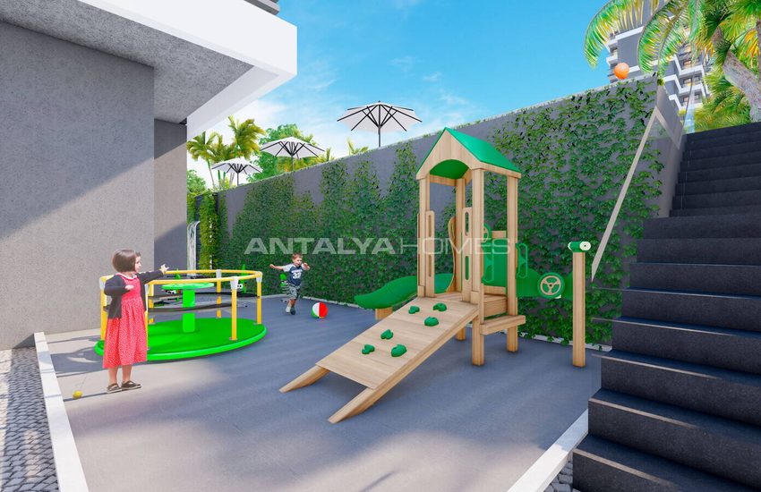 Alanya'da Yeni Projede Denize Sıfır Daireler 9