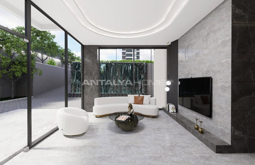 Alanya'da Yeni Projede Denize Sıfır Daireler 11