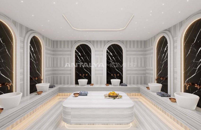 Alanya'da Yeni Projede Denize Sıfır Daireler 13