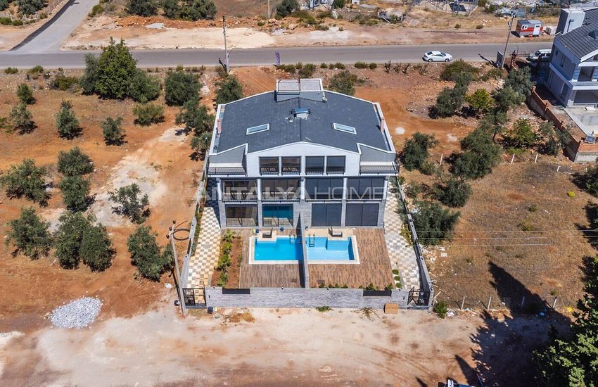 Möbliertes Triplex-haus Mit Naturblick In Döşemealtı Antalya 2