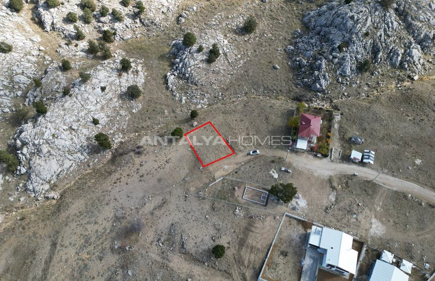 Terrain Avec Permis De Construire À Antalya Konyaaltı 1
