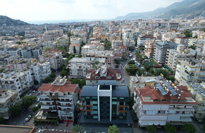Alanya Merkezde Denize 400 M Mesafede Şık Daireler 2