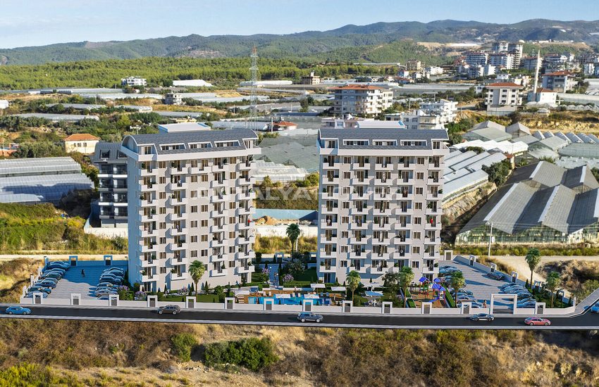 Apartments with Pool and Parking in Alanya Payallar 5