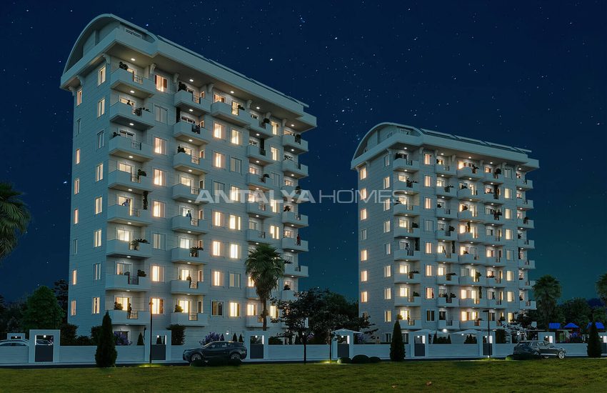 Apartments with Pool and Parking in Alanya Payallar 11