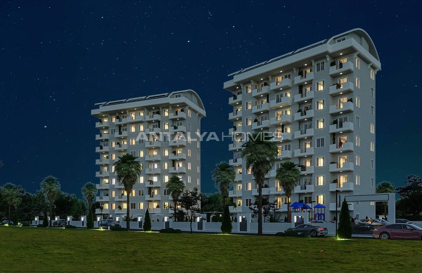 Apartments with Pool and Parking in Alanya Payallar 10