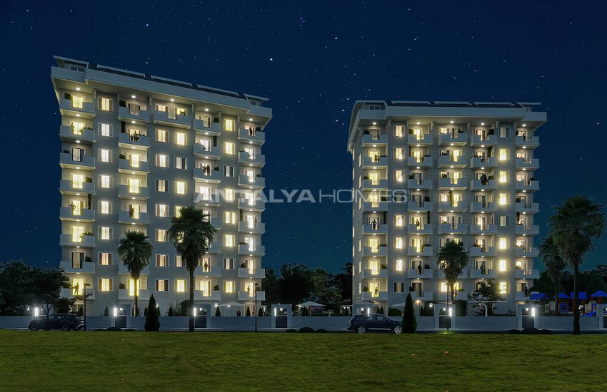 Apartments with Pool and Parking in Alanya Payallar 9
