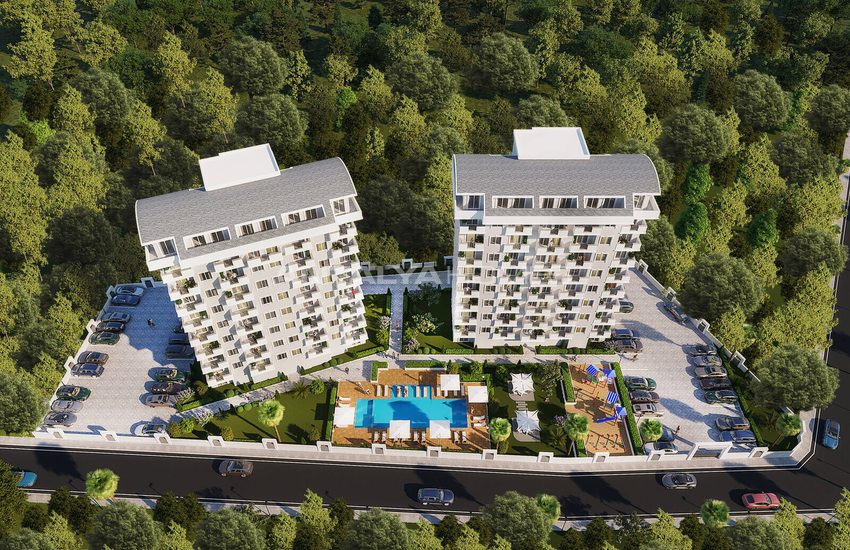 Apartments with Pool and Parking in Alanya Payallar 6
