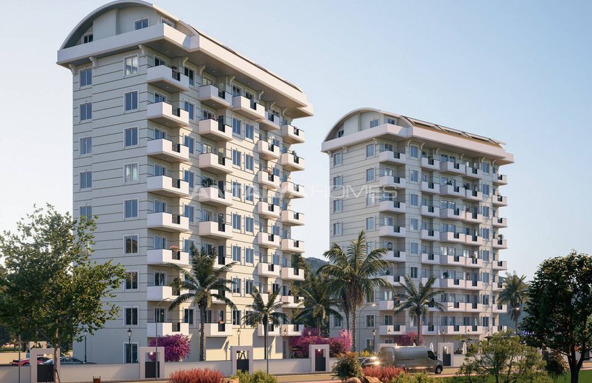 Apartments with Pool and Parking in Alanya Payallar 3
