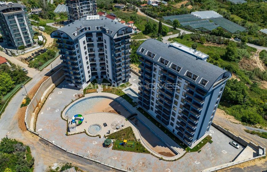 Stylish Flats in an Extensive Project in Alanya Avsallar 2
