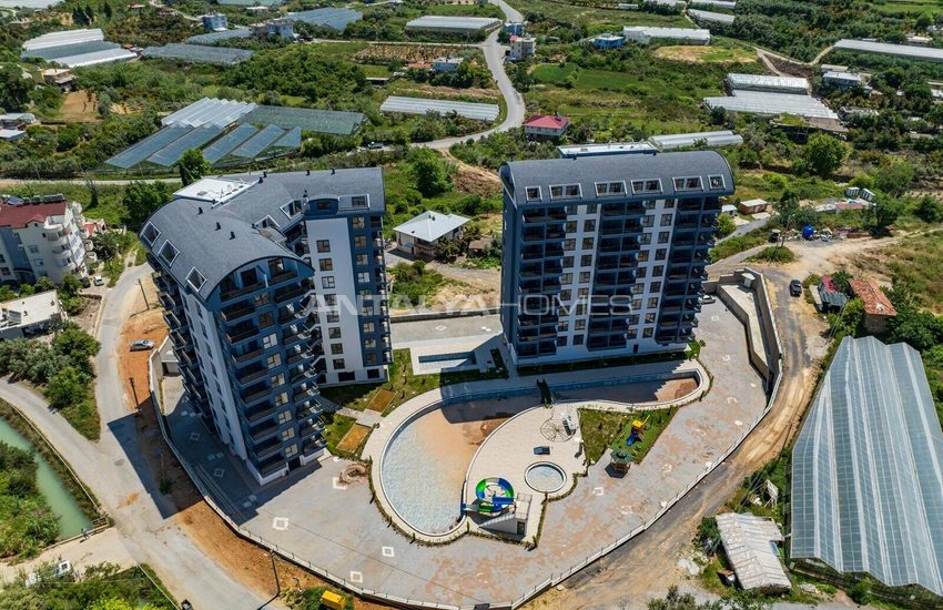 Stylish Flats in an Extensive Project in Alanya Avsallar 4