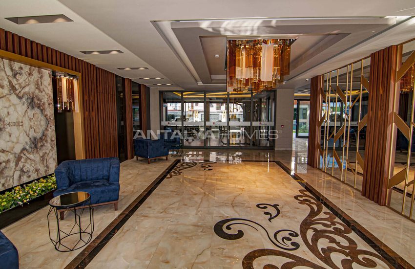 Sea-view Flats in a Complex in Mahmutlar Alanya 5