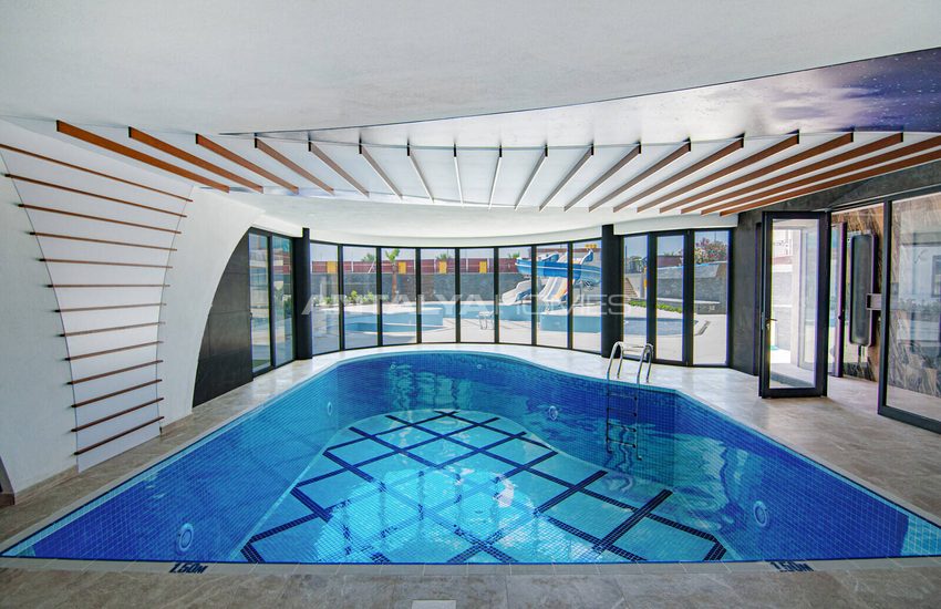 Sea-view Flats in a Complex in Mahmutlar Alanya 6