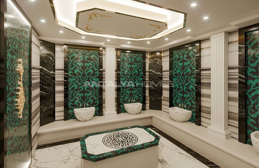 ملک زیبا برای فروش در طبیعت در هم تنیده در آلانیا 8