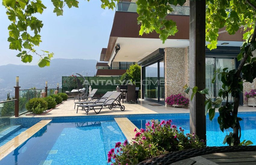 Stylish Sea-view House in a Peaceful Location in Alanya 7