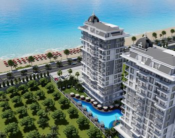 Квартиры на берегу моря в Махмутларе, Алания 3