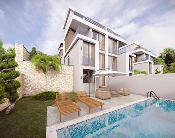 Huis Met Zwembad In Een Complex Met Zeezicht In Antalya Kalkan 1