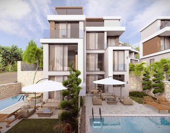 Huis Met Zwembad In Een Complex Met Zeezicht In Antalya Kalkan 3
