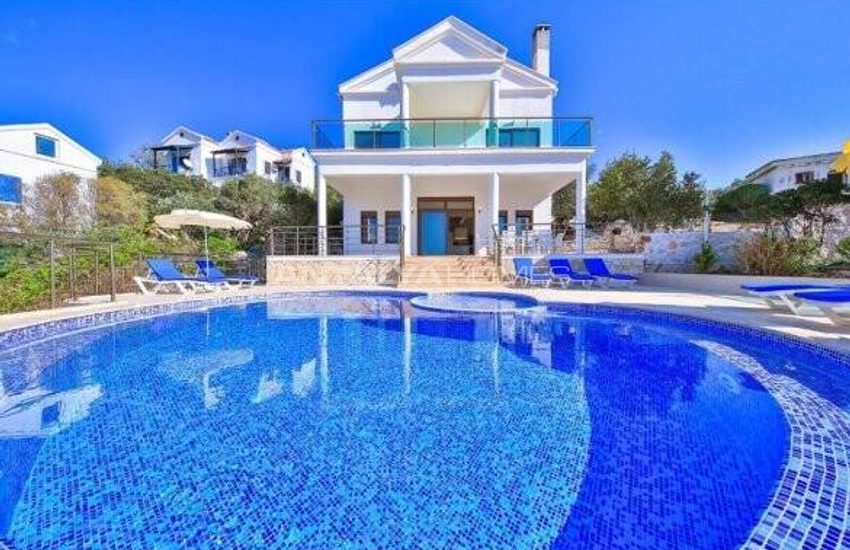 Elegant Villa with Pool and Sea View in Kas Antalya 1