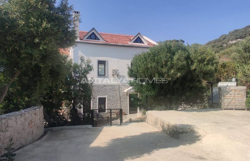 Elegant Villa with Pool and Sea View in Kas Antalya 15