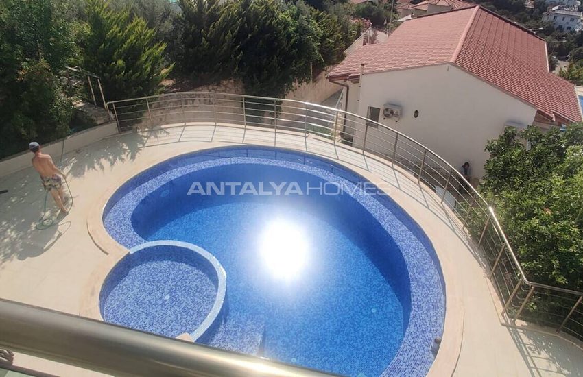 Elegant Villa with Pool and Sea View in Kas Antalya 5